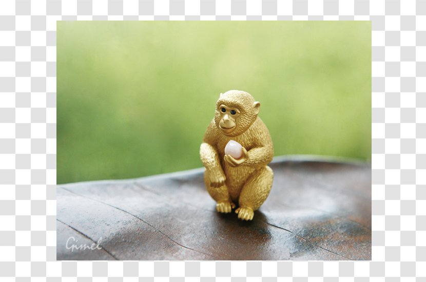 Cercopithecidae Old World Figurine Monkey - Chinese Ornament Transparent PNG
