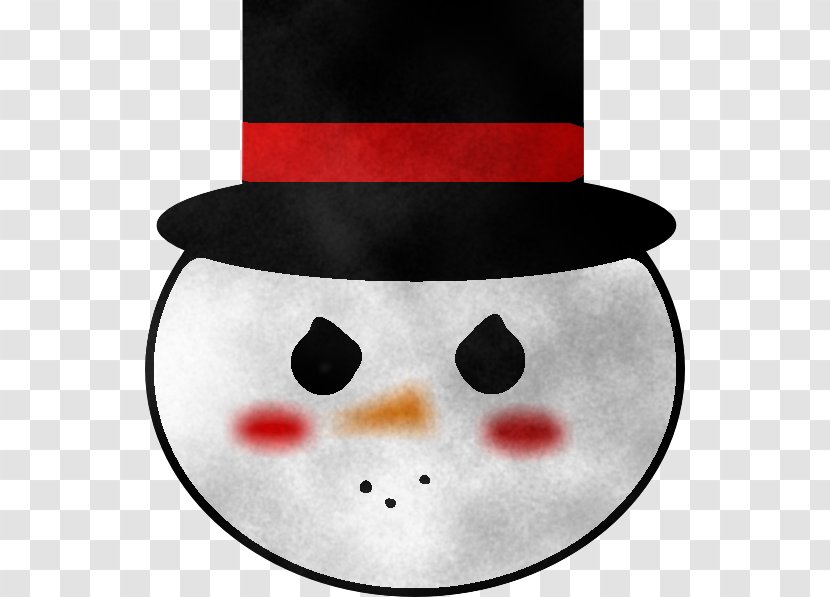 Snowman - Smile Hat Transparent PNG