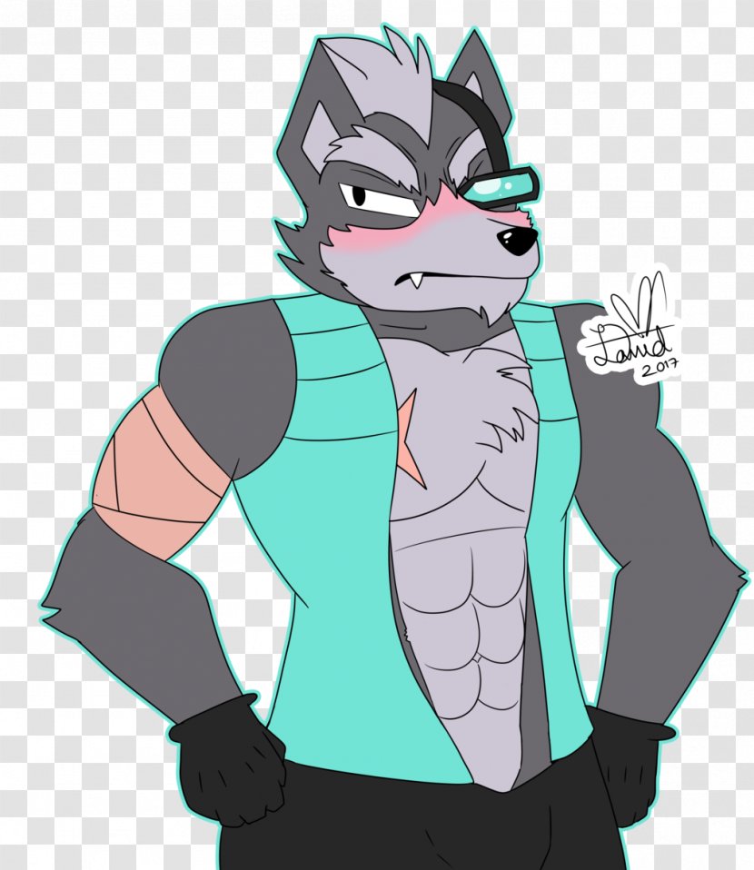 Star Fox Zero 2 Gray Wolf Mammal Illustration - Mythical Creature - Werewolf Transparent PNG