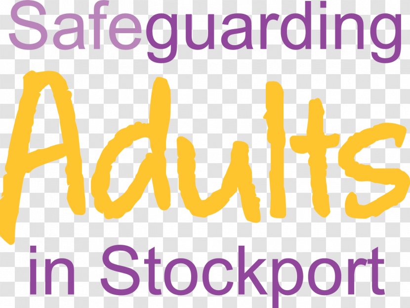 Logo Safeguarding Font Brand Adult - Yellow - Elder Abuse Awareness Day Transparent PNG