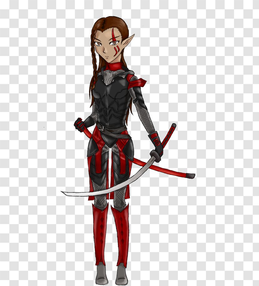 Japanese Sword Character Weapon Knight - Action Figure Transparent PNG