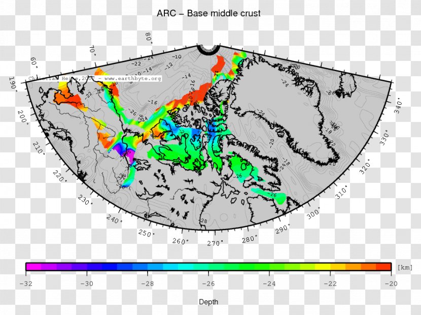 Canada Diagram Line Point - Area - Polar Regions Of Earth Transparent PNG