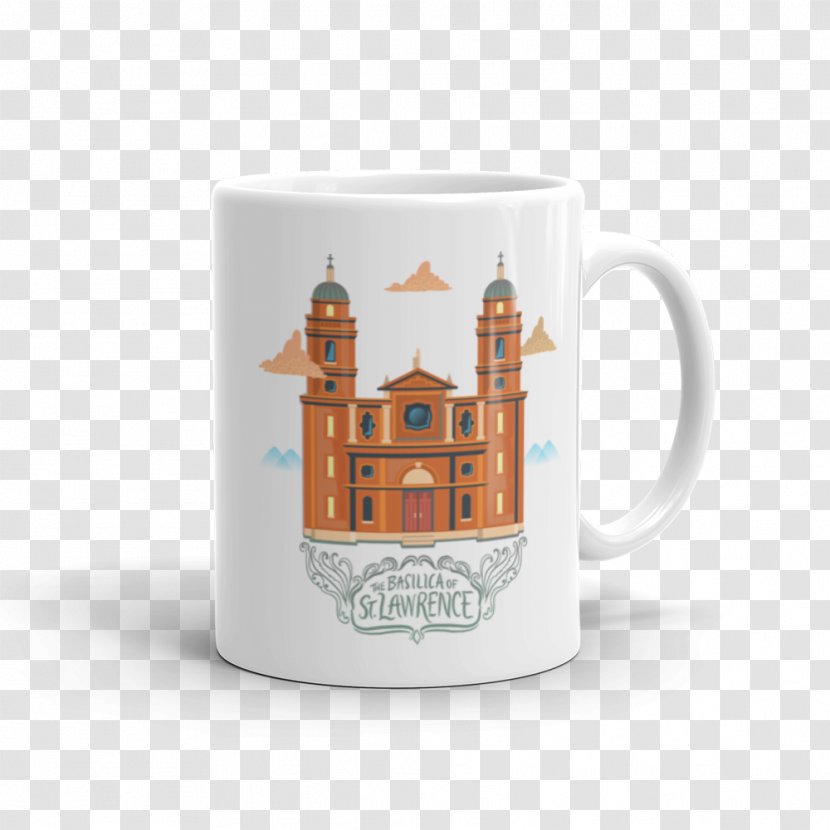 Basilica Of St. Lawrence, Asheville Jackson Building Coffee Cup High School - Germany Landmark Transparent PNG