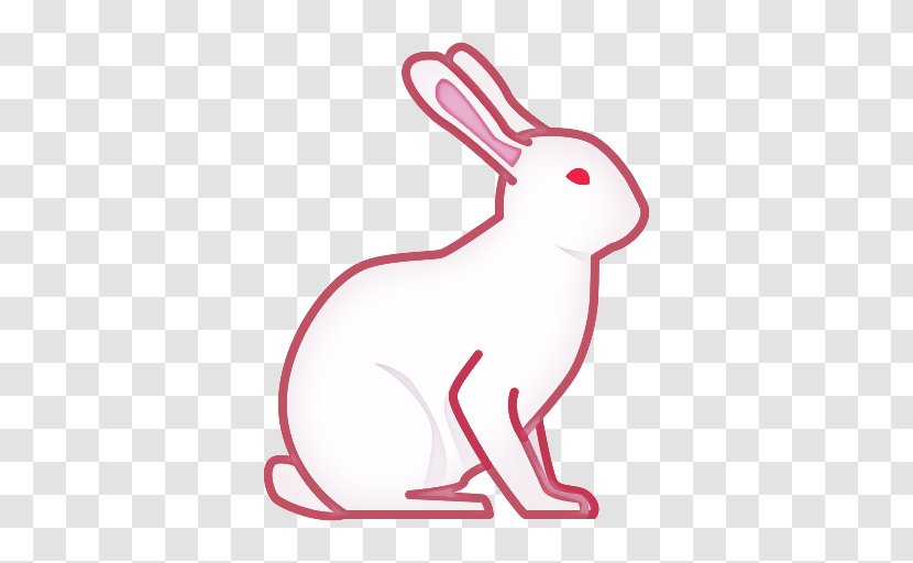 Easter Bunny Background - Tail Animal Figure Transparent PNG