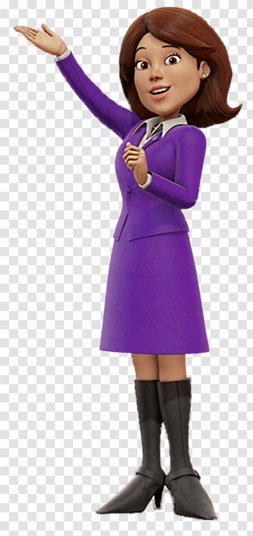 Lucy Montgomery Bob The Builder Madison Mayor - Standing Transparent PNG
