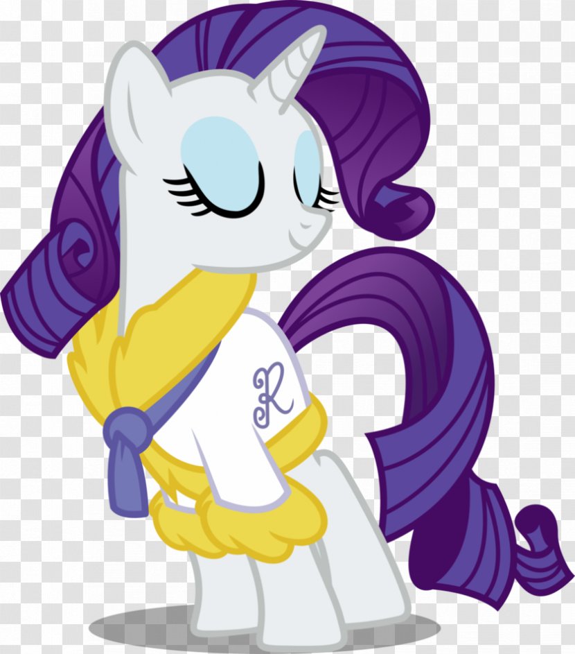 Pony Rarity Pinkie Pie Twilight Sparkle Applejack - My Little - Robe Transparent PNG