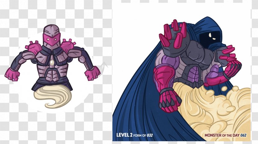 Supervillain Costume Design Cartoon Superhero - Purple Transparent PNG
