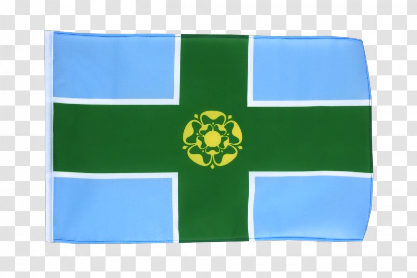 Flag Of Derbyshire England Great Britain - United Kingdom Transparent PNG