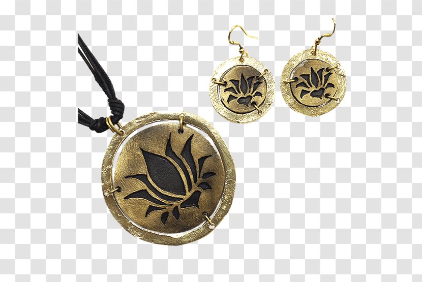 Locket Earring Necklace Jewellery Medieval Jewelry - Pendant Transparent PNG