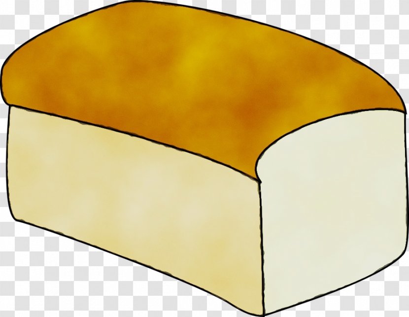 Loaf Bread Drawing Bakery Breakfast - Futon Pad Yellow Transparent PNG
