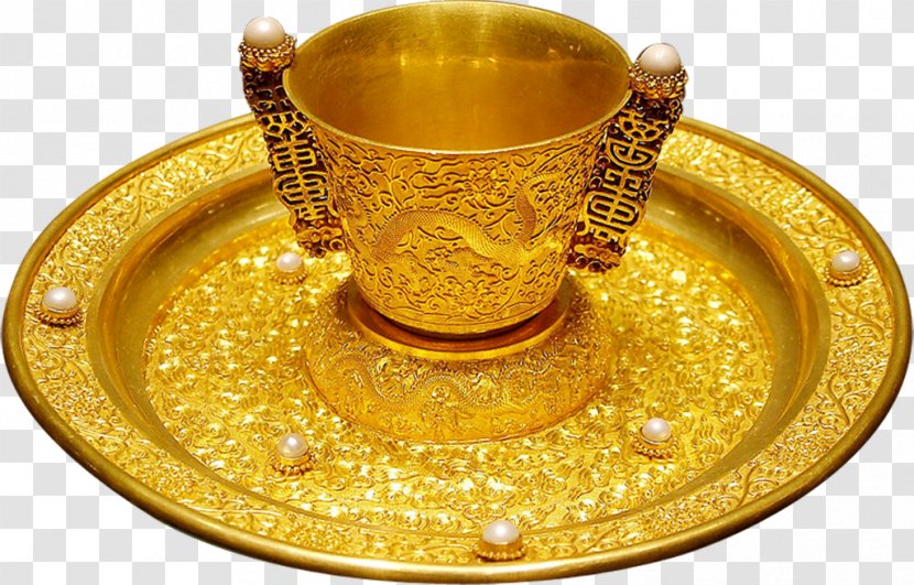 Gold Cup - Brass Transparent PNG