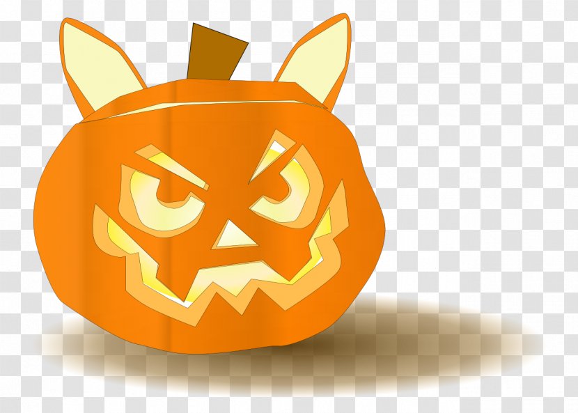 Calabaza Jack-o'-lantern Halloween Great Pumpkin - Lantern Transparent PNG