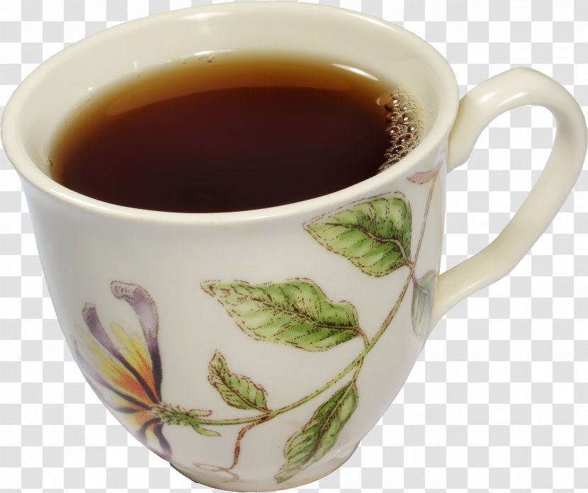 Coffee Cup Teacup Drink - Chinese Herb Tea Transparent PNG