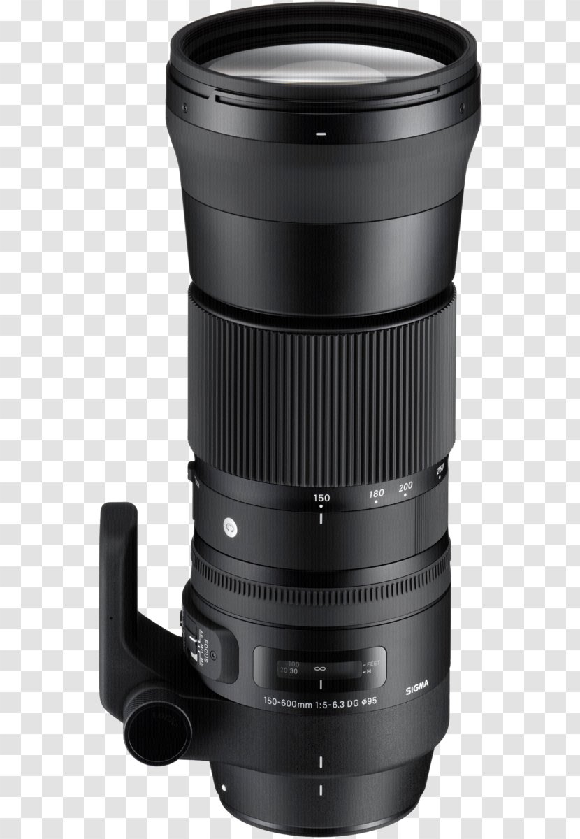Canon EF Lens Mount Sigma APO 150-600mm F/5-6.3 DG OS HSM Tamron Telephoto - 30mm F14 Ex Dc Hsm - Vs Nikon Transparent PNG