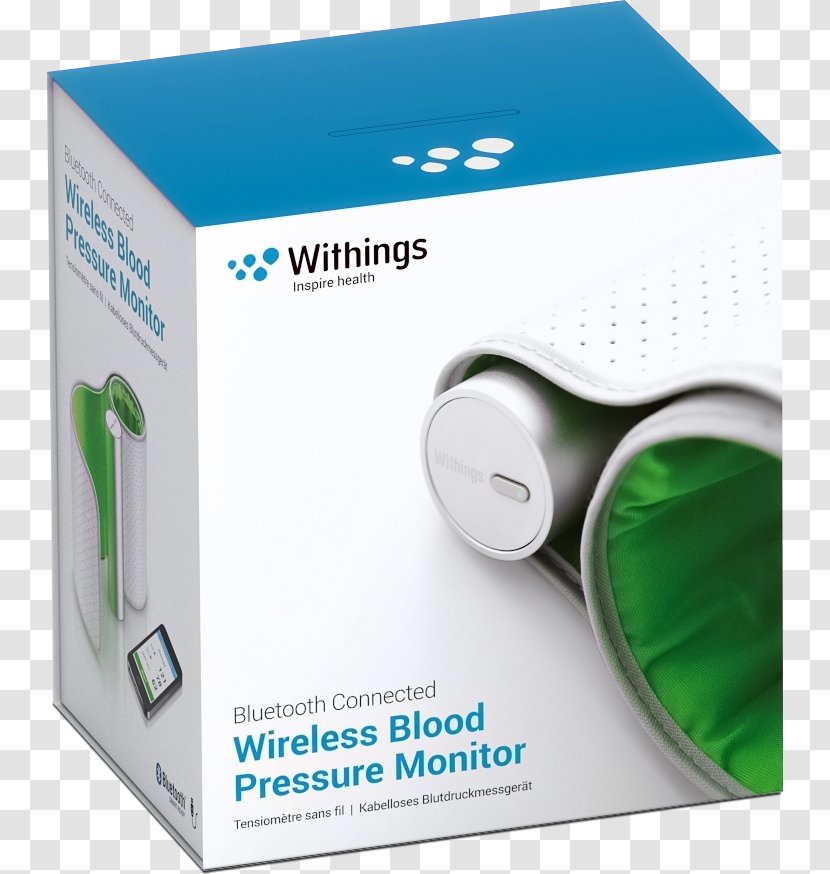 Withings Sphygmomanometer Medicine Android Wearable Technology - Blood Pressure Cuff Transparent PNG