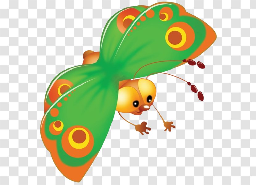 Butterfly Insect Cartoon Clip Art - Ladybird Transparent PNG