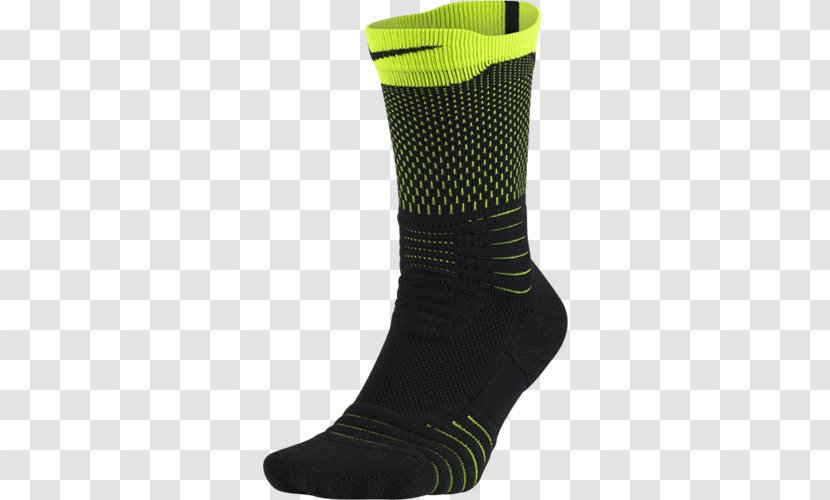 Nike Elite Versatility Crew Basketball Socks Shoe Sock - Lebron 13 - Rio Yellow Shoes For Women Transparent PNG