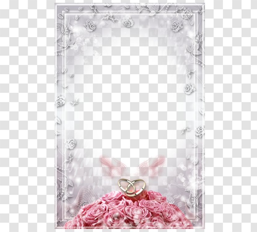 Picture Frame Wedding Android Application Package - Romantic Valentine's Day Transparent PNG