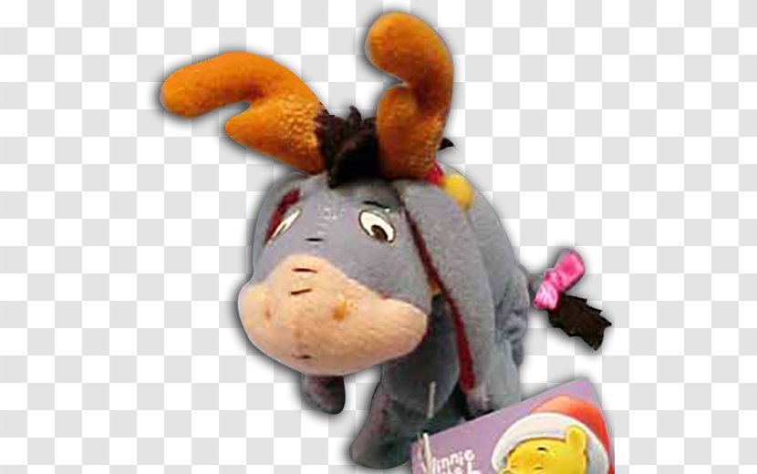 Plush Eeyore Stuffed Animals & Cuddly Toys Reindeer Textile Transparent PNG
