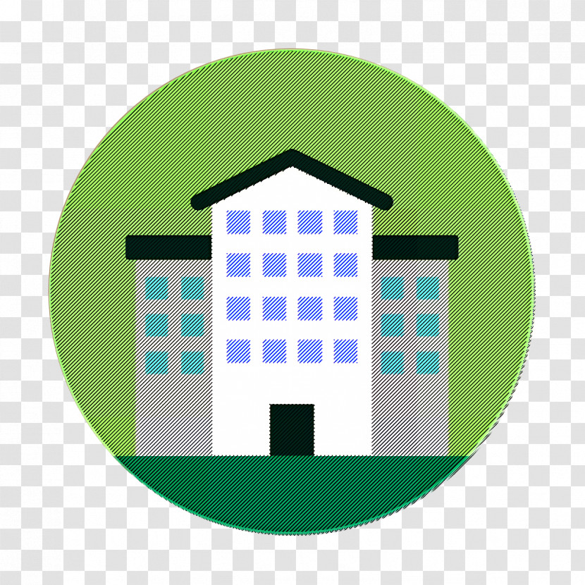 School Icon Modern Education Icon Transparent PNG