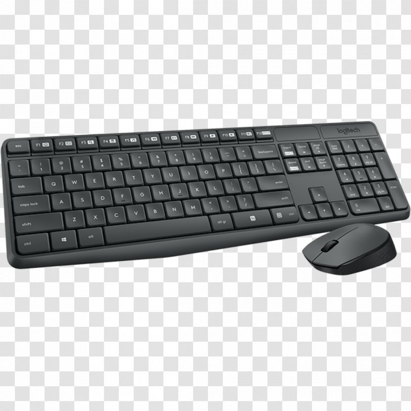 Computer Keyboard Mouse Wireless USB Transparent PNG