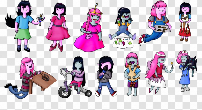 Marceline The Vampire Queen Illustration Cartoon Character - Doll Transparent PNG