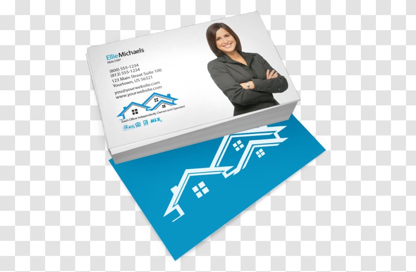 Real Estate Agent Business Cards Property - Logo - VISITING CARD Transparent PNG