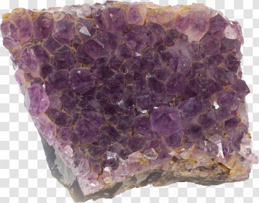 Amethyst Mineral Violet Stock Photography Gemstone - Crystal Transparent PNG