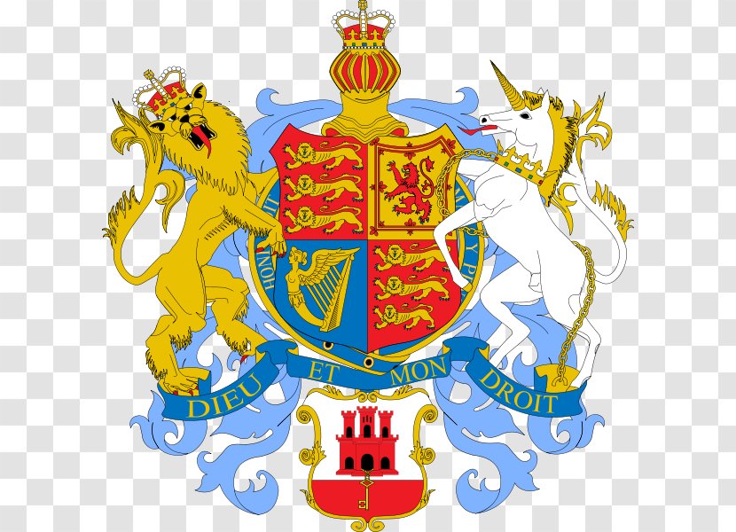 Gibraltar Chess Festival United Kingdom British Overseas Territories Coat Of Arms - Art - Herb Vector Transparent PNG