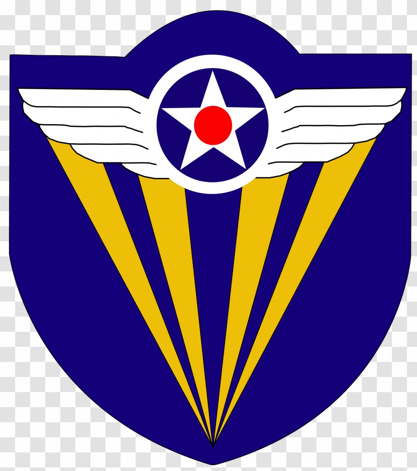 World War II United States Army Air Forces Force Symbol Fourth - Crest - Airforce Banner Transparent PNG