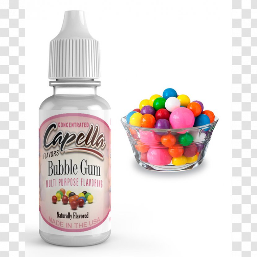 Chewing Gum Cotton Candy Bubble Flavor Concentrate - Base Transparent PNG