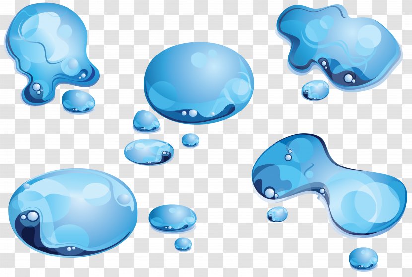 Drop Watercolor Painting - Bubble - Water Transparent PNG