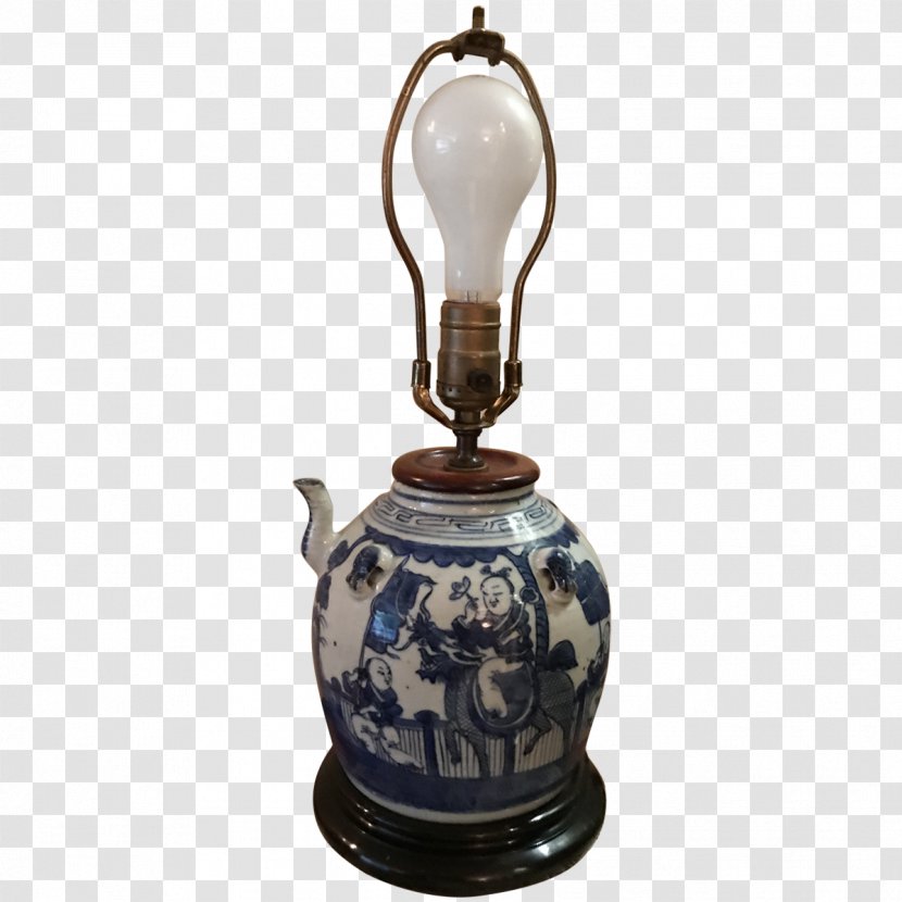 Ceramic Cobalt Blue Kettle Tennessee Artifact - The And White Porcelain Transparent PNG