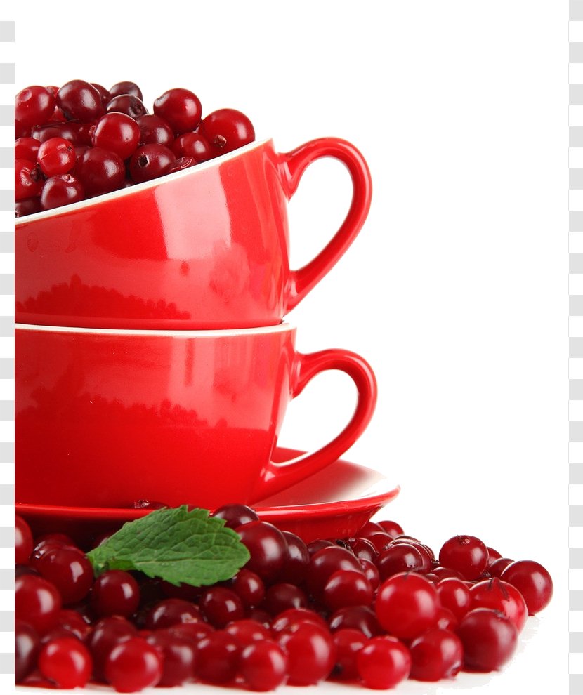Cranberry Blueberry Tea Lingonberry Zante Currant - Cup - Red Transparent PNG