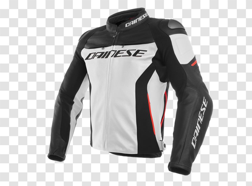 Dainese Leather Jacket Motorcycle Racing - Protective Clothing Transparent PNG