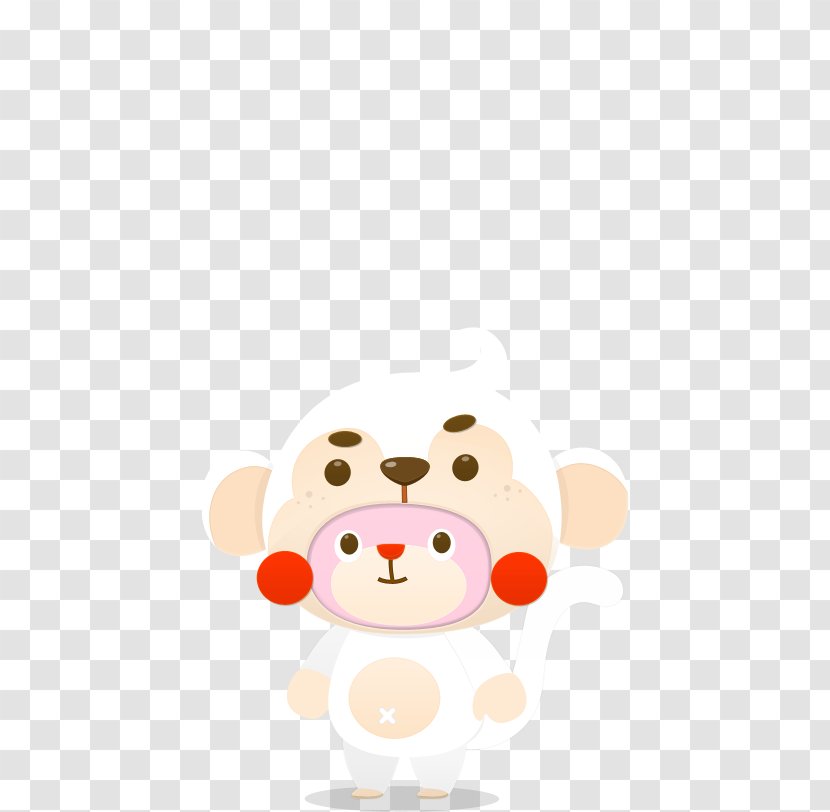 Monkey Stuffed Animals & Cuddly Toys Cartoon Infant - Material Transparent PNG