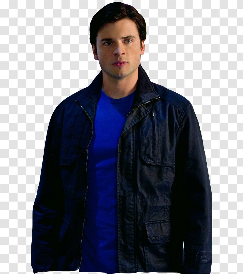 Smallville Leather Jacket Fortune Textile Blazer - Tom Welling Transparent PNG