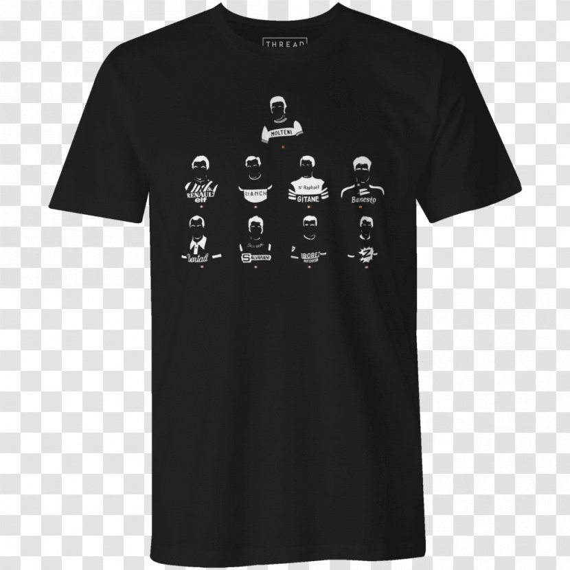 T-shirt Sleeve Clothing Maxwell's Equations - Black And White - Tour De France Transparent PNG