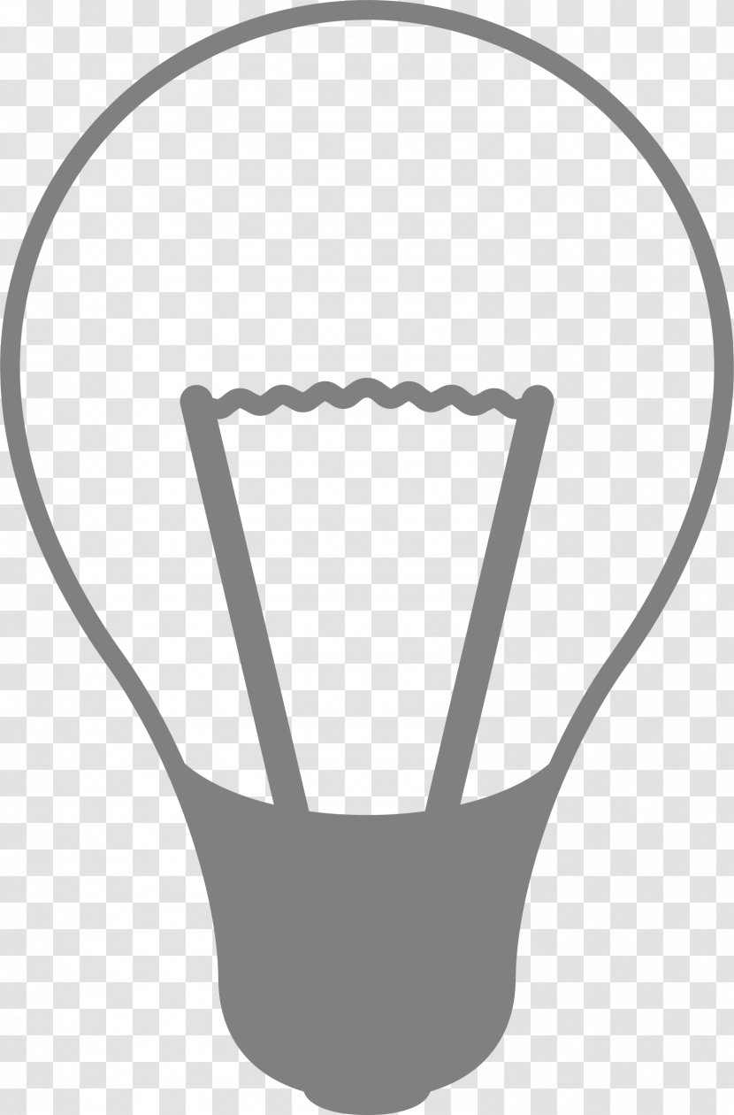 Incandescent Light Bulb Lamp Incandescence - Drinkware Transparent PNG