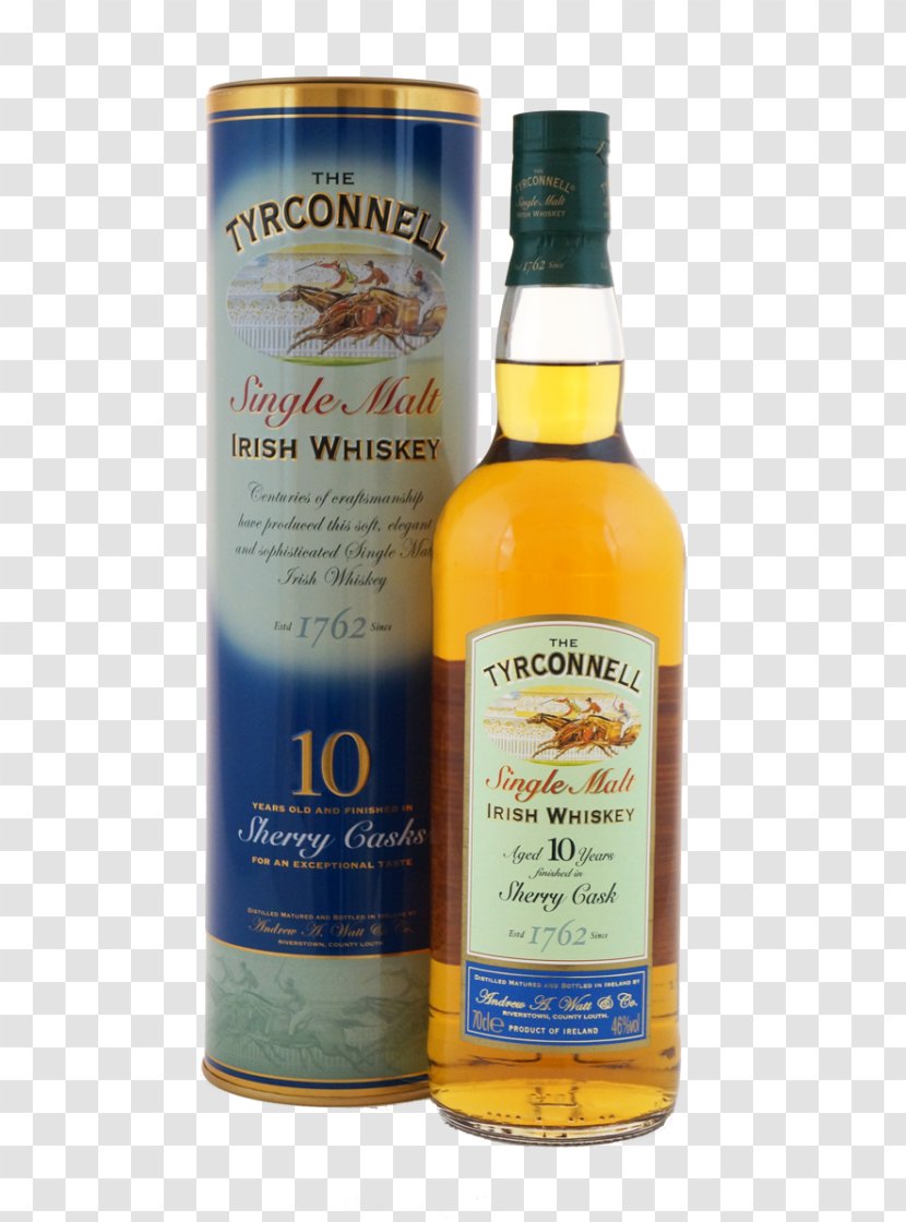 Irish Whiskey Liqueur Port Wine Tyrconnell - Cask Transparent PNG