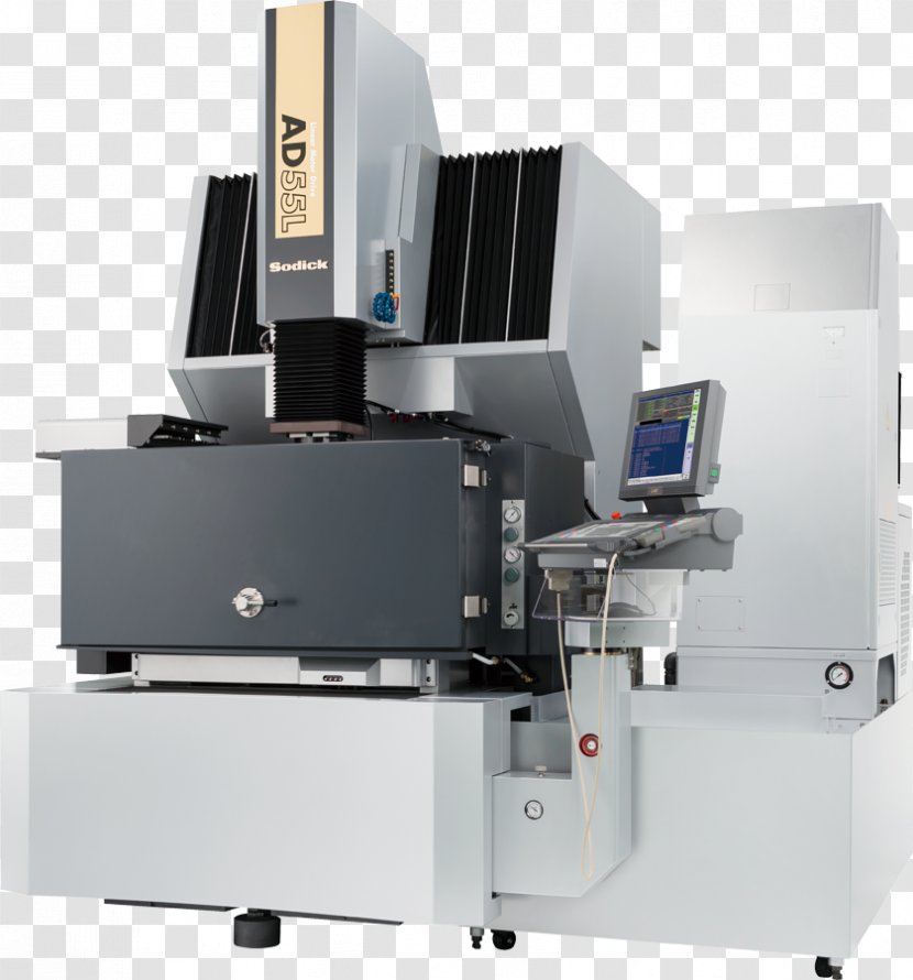 Electrical Discharge Machining Computer Numerical Control Machine Sodick Co., Ltd. - Plastic - Technology Transparent PNG
