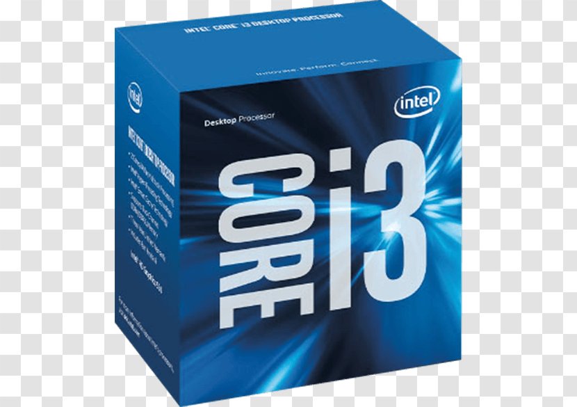 Intel Core I3-6100 I3-4130 LGA 1151 - Skylake Transparent PNG