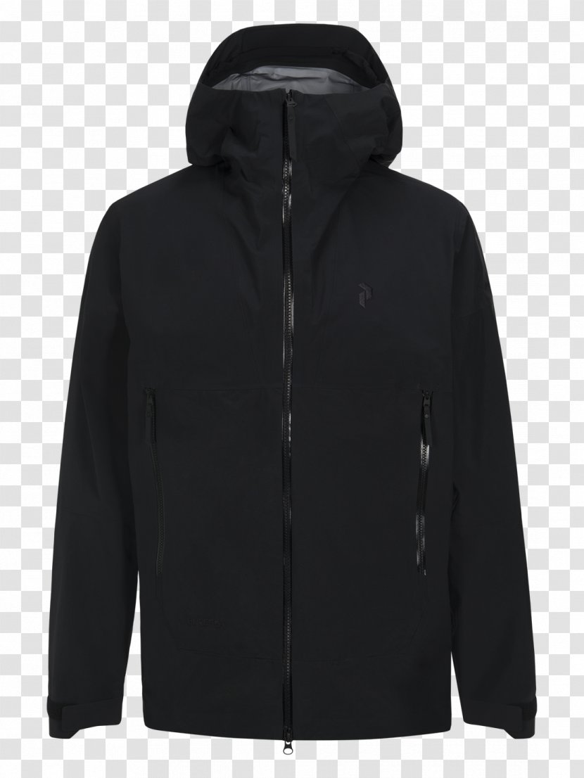 Hoodie Jacket Clothing Helly Hansen - Black Transparent PNG