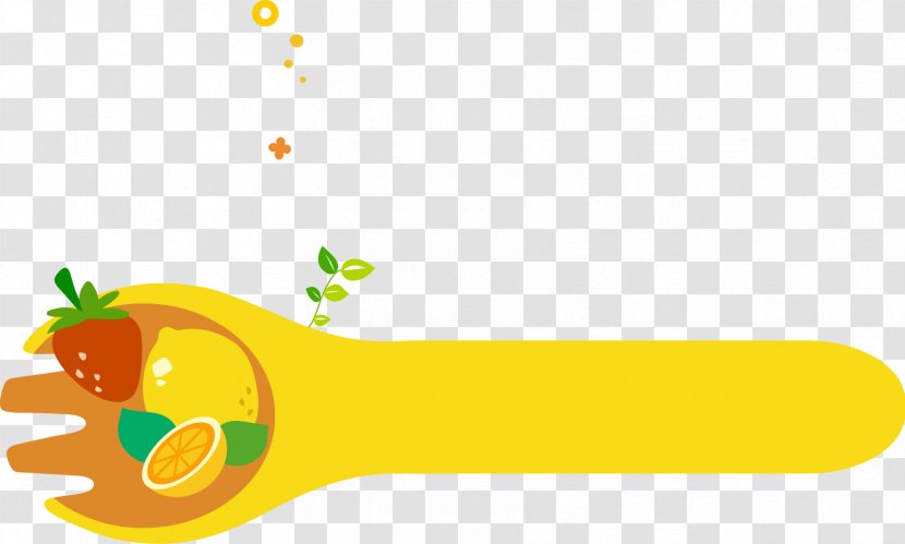 Auglis Vegetable Fruit - Flowering Plant - Cute Cartoon Spoon Transparent PNG