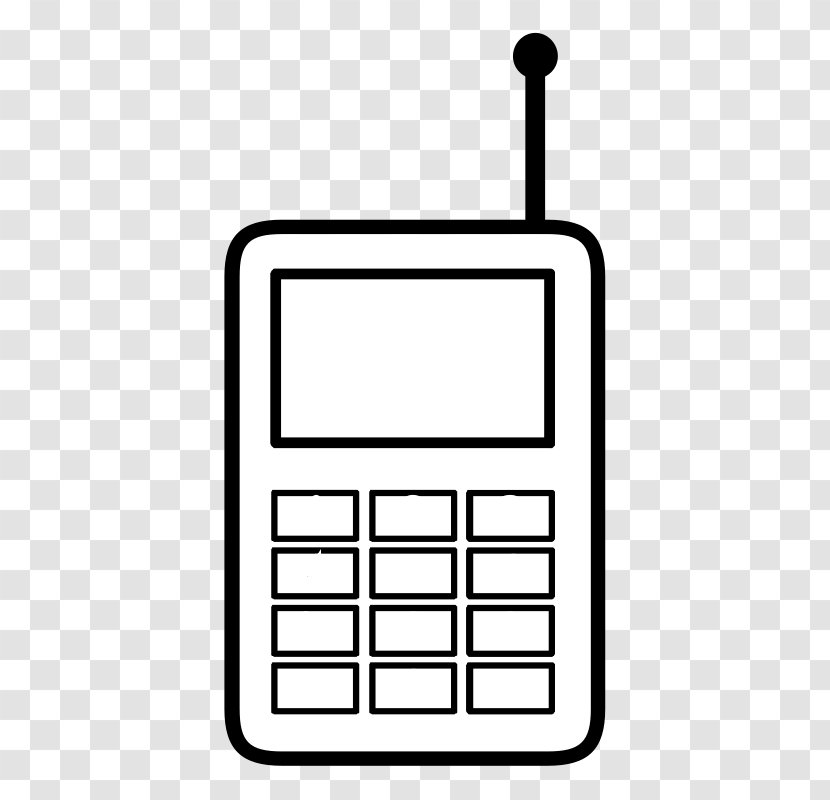 Telephone IPhone NoPhone Clip Art - Rectangle - Phone Drawing Transparent PNG
