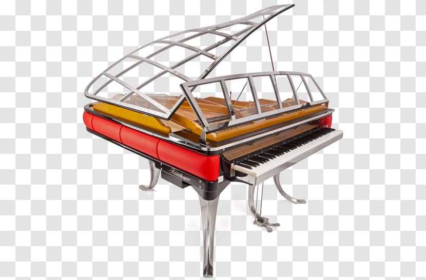 PH Grand Piano Blüthner - Watercolor Transparent PNG