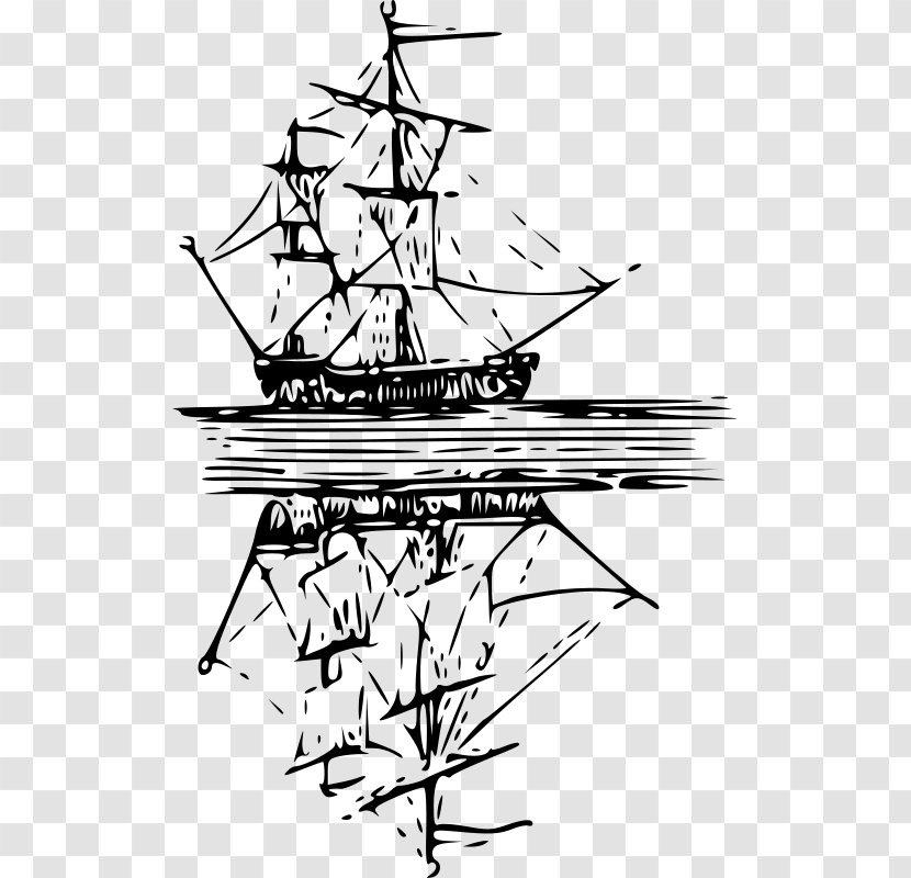 Sailboat Sailing Ship Clip Art - Artwork - Sail Transparent PNG