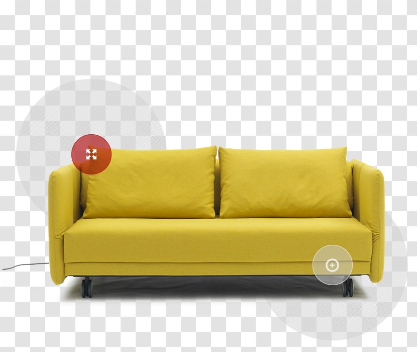 Sofa Bed Couch Furniture Foot Rests - Comfort Transparent PNG