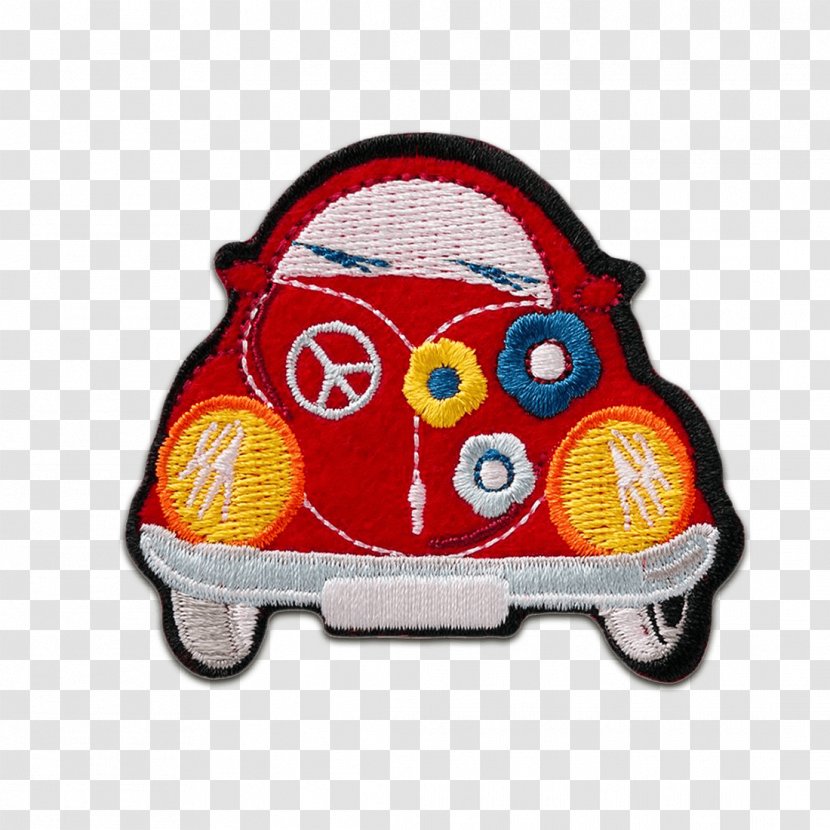 Embroidered Patch Car Vehicle Volkswagen Beetle - Trade Transparent PNG
