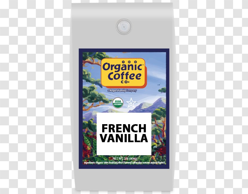 Organic Coffee Espresso Decaffeination Bean - Vanilla - French Transparent PNG